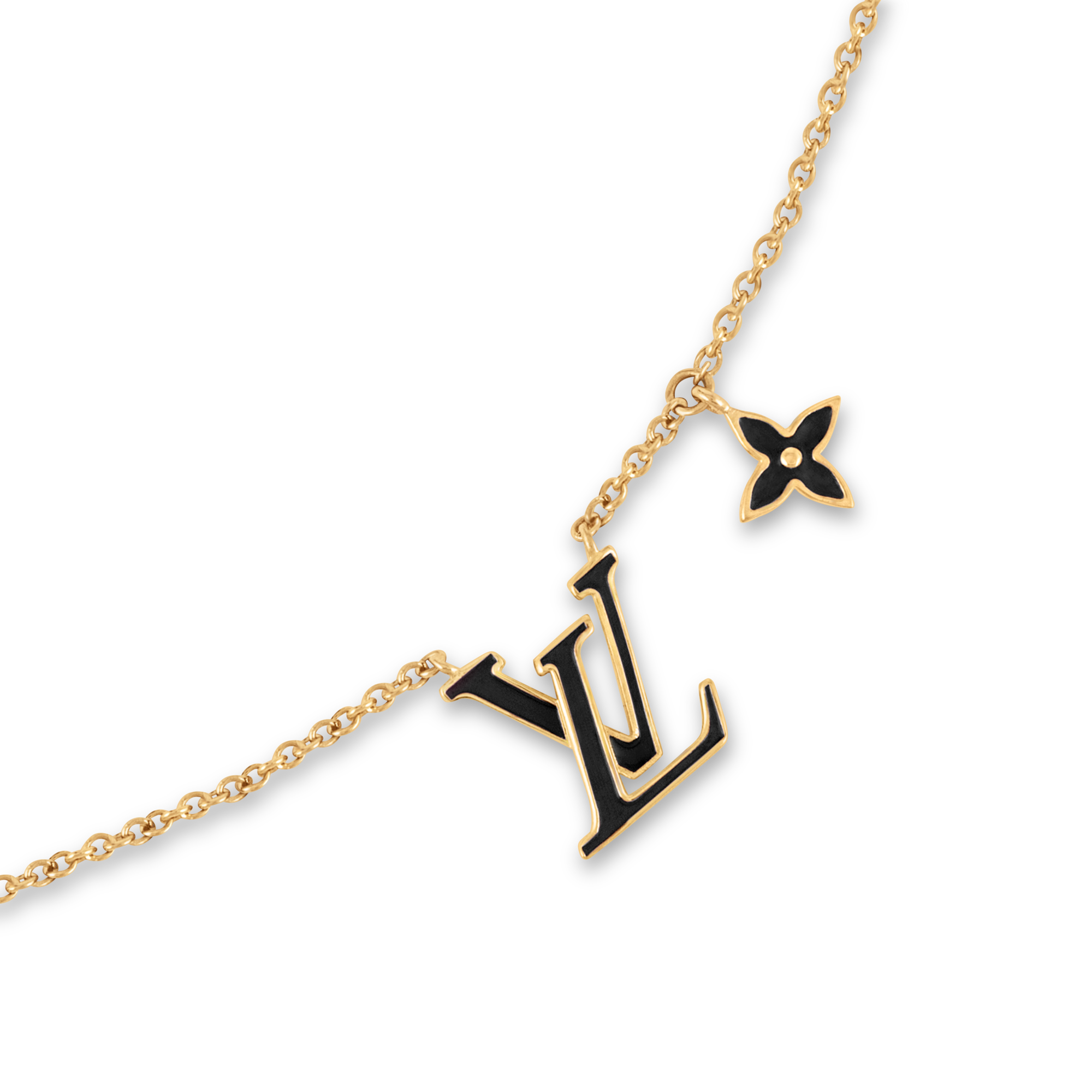 ルイヴィトン ネックレス LV フローラグラム LOUIS VUITTON】ネックレス コリエ LV フローラグラム (Louis Vuitton